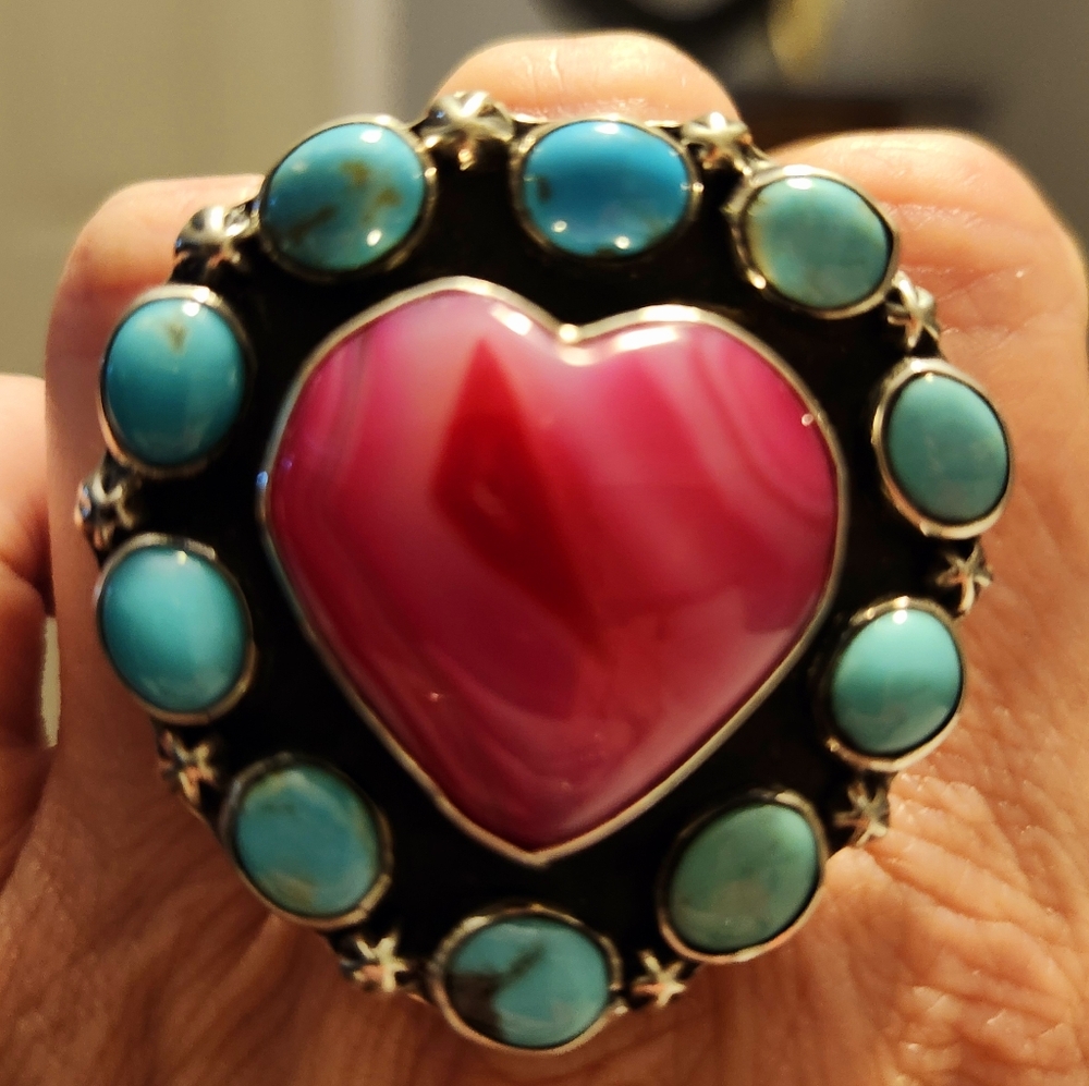 M&S Native made heart ring